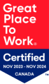 Great Palce to Work Certified Badge