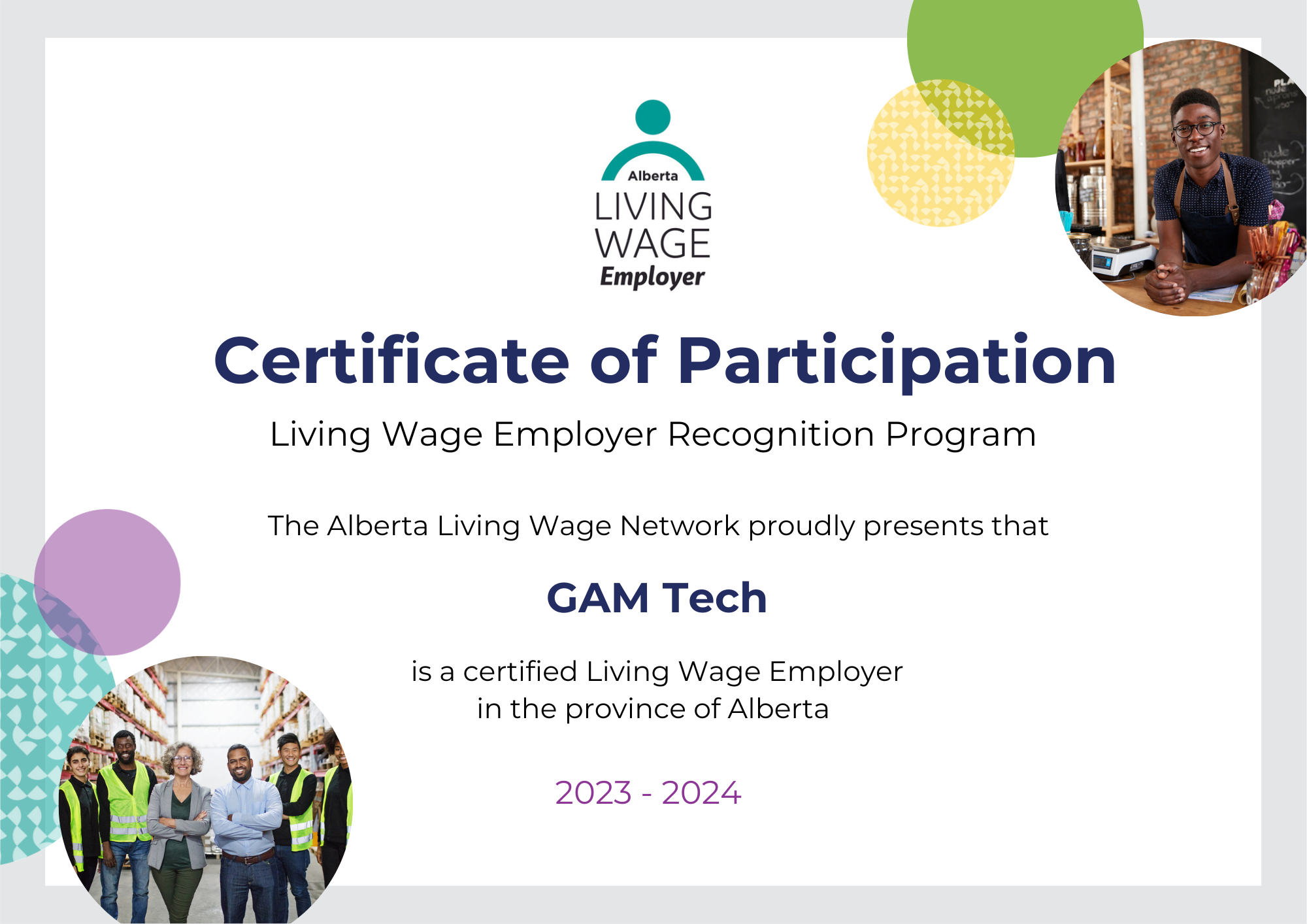 2223 ALWN Employer Certificate - GAM Tech.pdf
