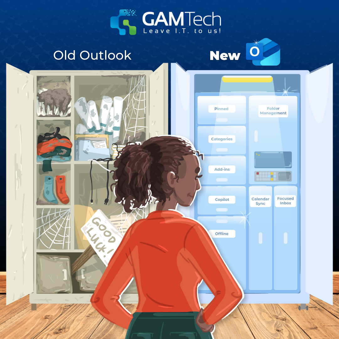 GAM Tech - Outlook Closet Comparison