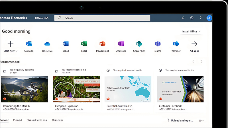 Microsoft 365 for the web training