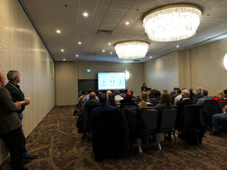 People attending the seminar