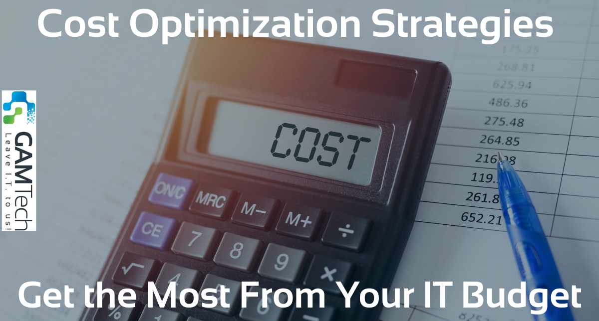 Cost Optimization Strategies to Get the Most From Your IT Budget