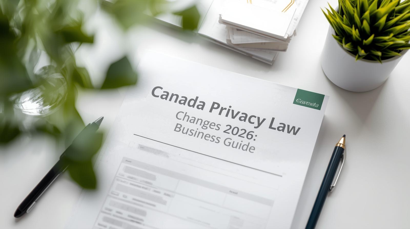 Canada Privacy Law Changes 2026: Complete Business Guide