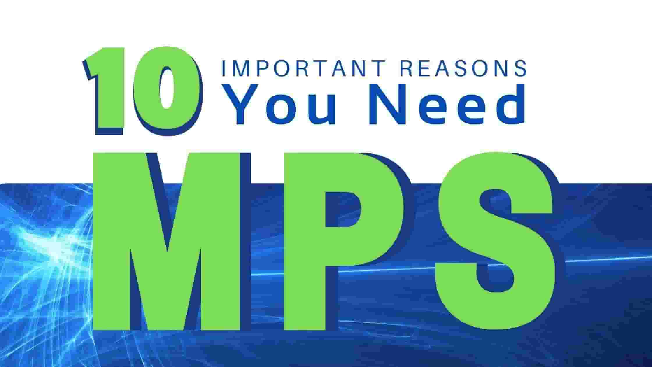 10 Important Reasons You Need Managed Print Services